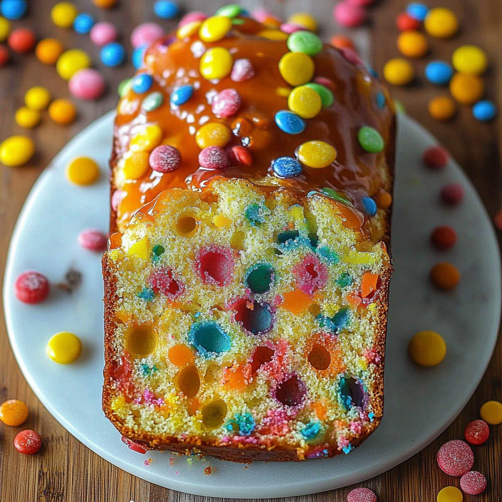 Recipe preparation for Fruity Pebbles Delight