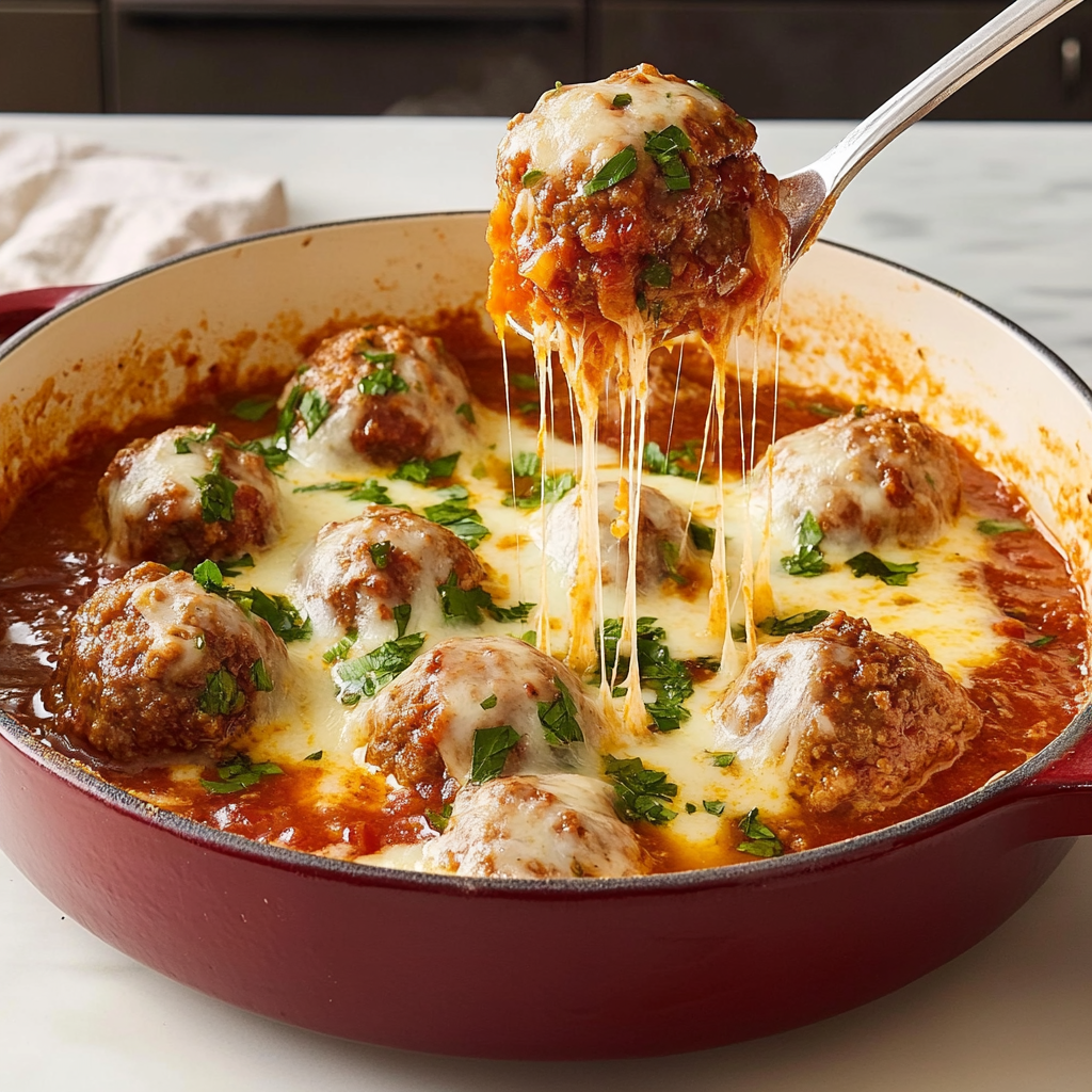 Recipe preparation for Meatball Sub Soup