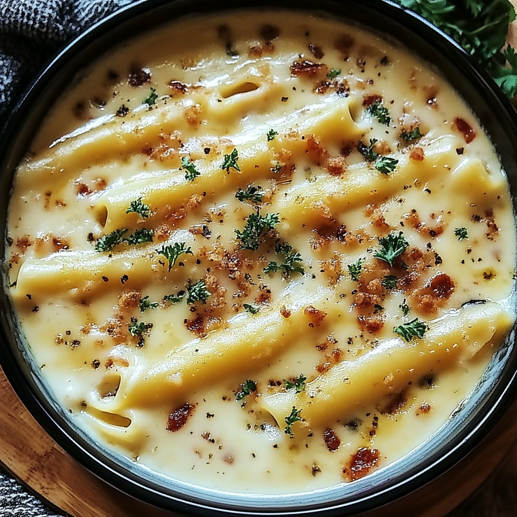 Recipe preparation for White Lasagna Soup Italian Style