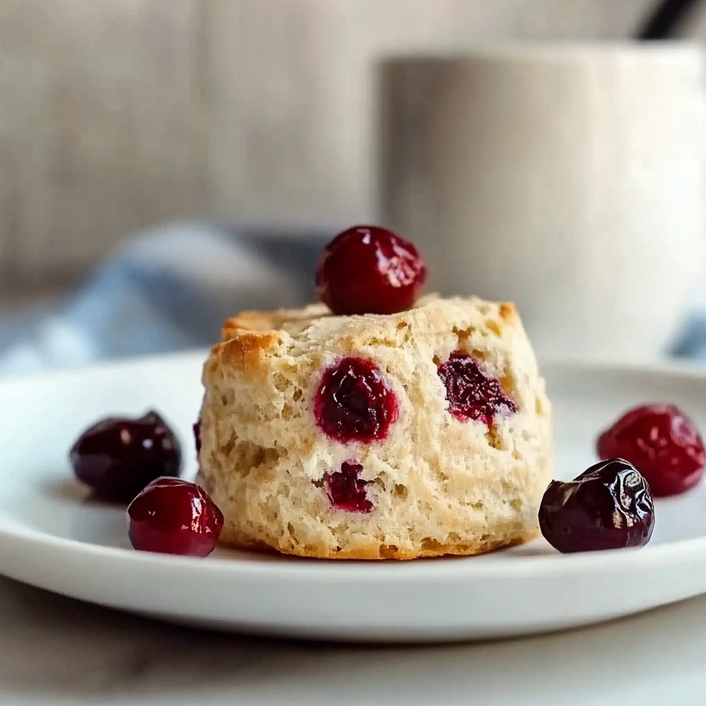 Recipe preparation for Cranberry Whole Wheat Buttermilk Biscuits