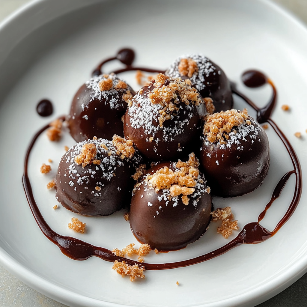 Recipe preparation for Chocolate Truffles