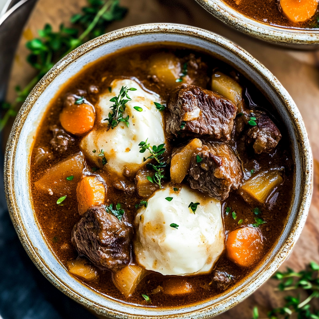 Recipe preparation for GUINNESS BEEF STEW RECIPE