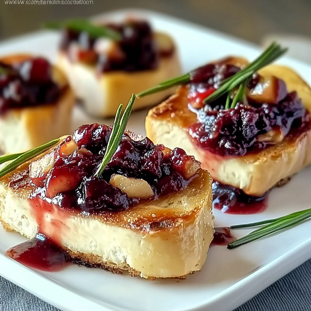 Recipe preparation for Turkey Brie Bites