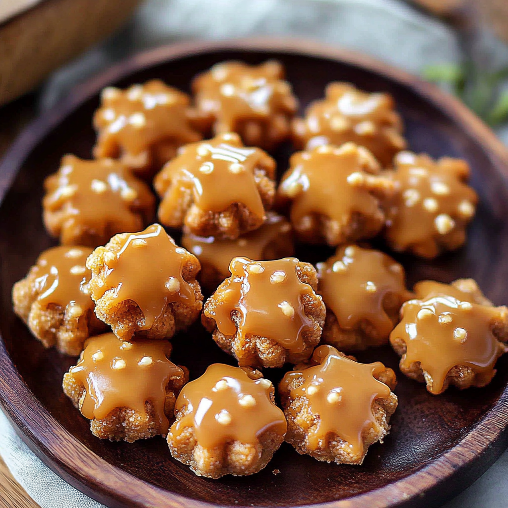 Recipe preparation for Salted Caramel Cracker Bites