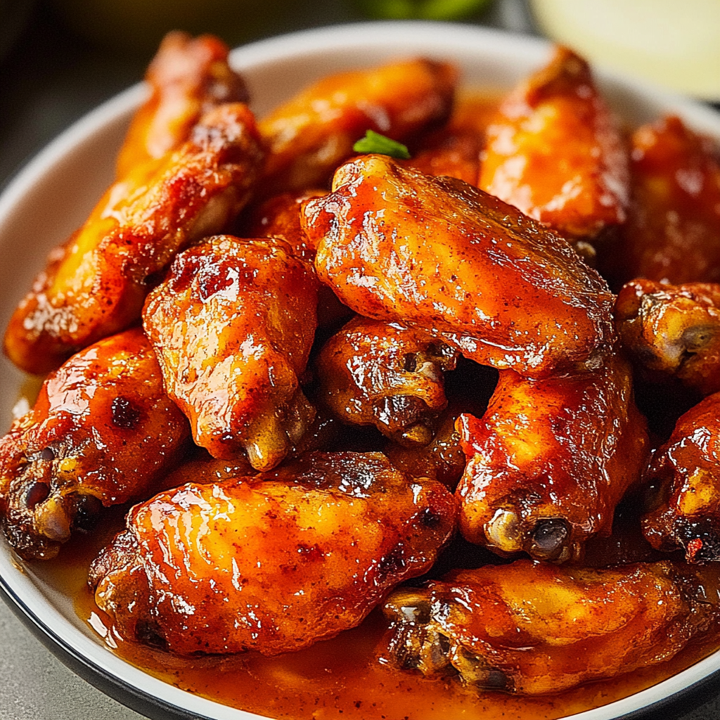 Recipe preparation for Buffalo Chicken Wings