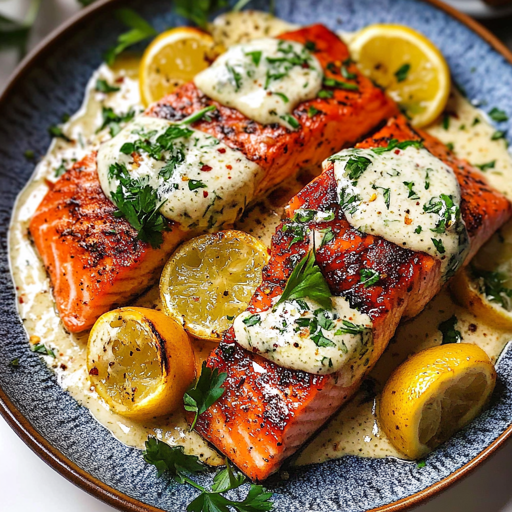 Recipe preparation for Pan-Seared Trout with Old Bay Remoulade