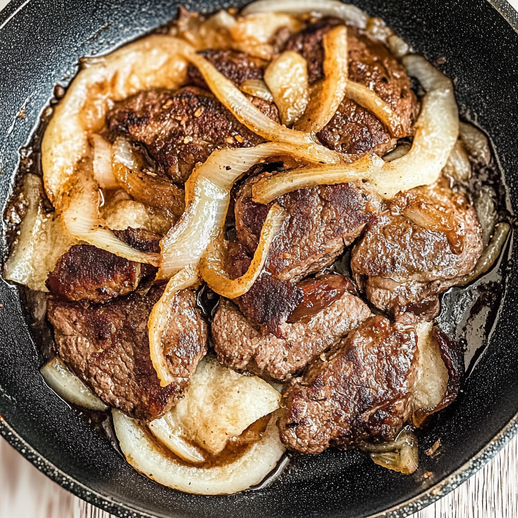 Recipe preparation for Beef Liver