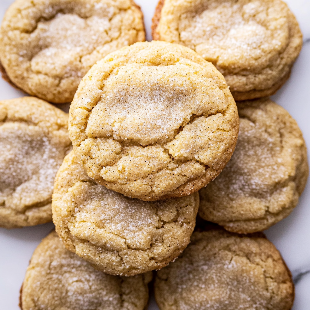 Recipe preparation for Eggnog Snickerdoodle Cookies