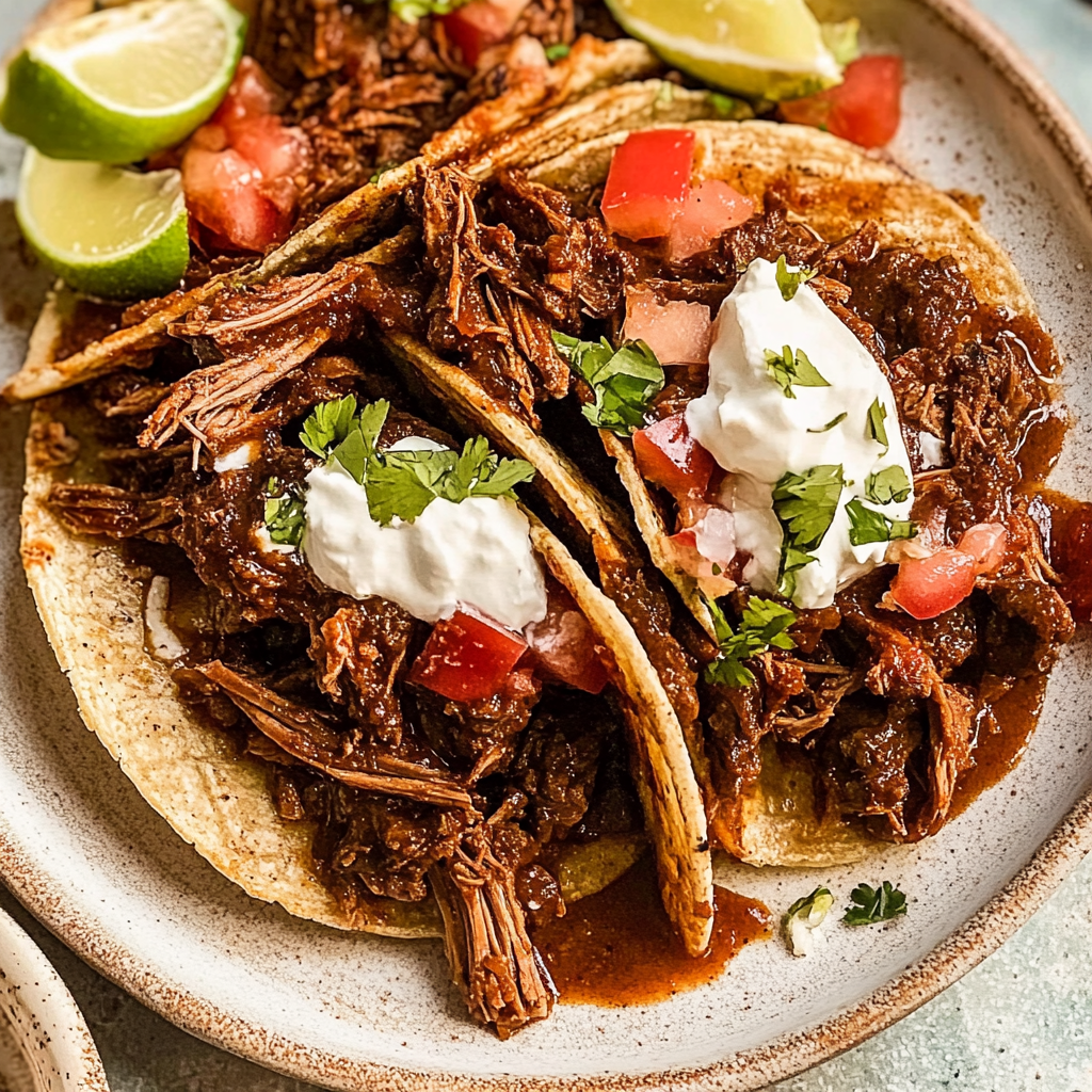 Recipe preparation for Pulled Mexican Beef Barbacoa