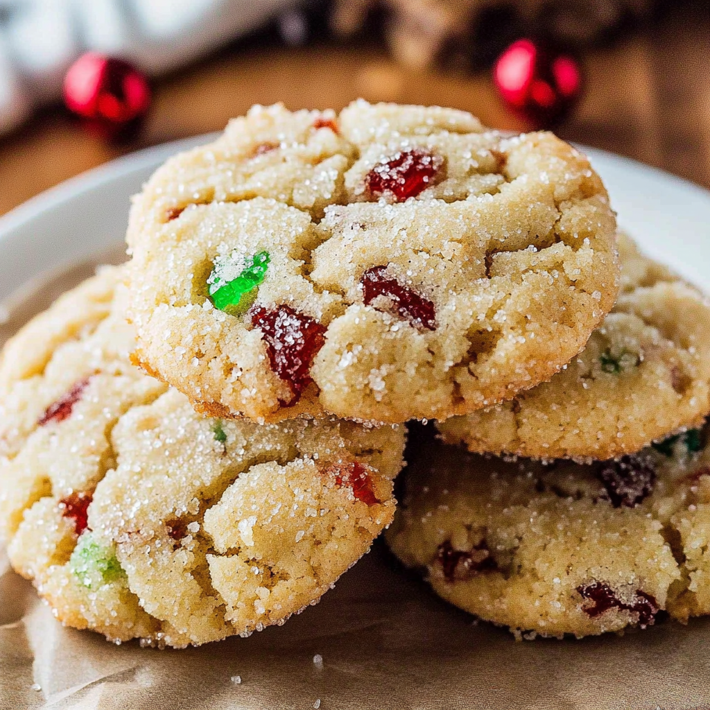 Recipe preparation for Santa’s Whiskers Holiday Cookies