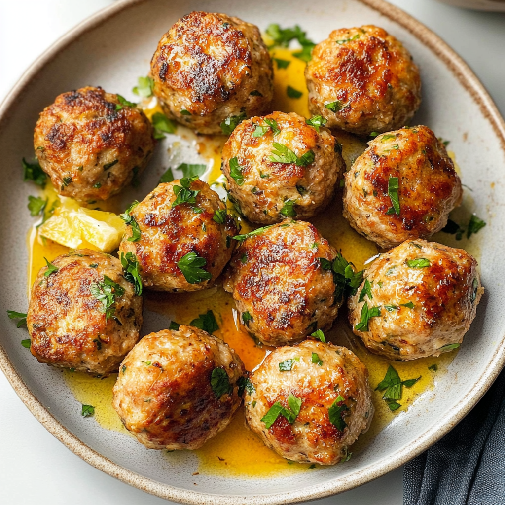 Recipe preparation for Easy Turkey Meatballs