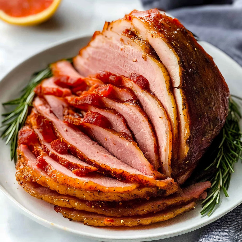Recipe preparation for Christmas Ham