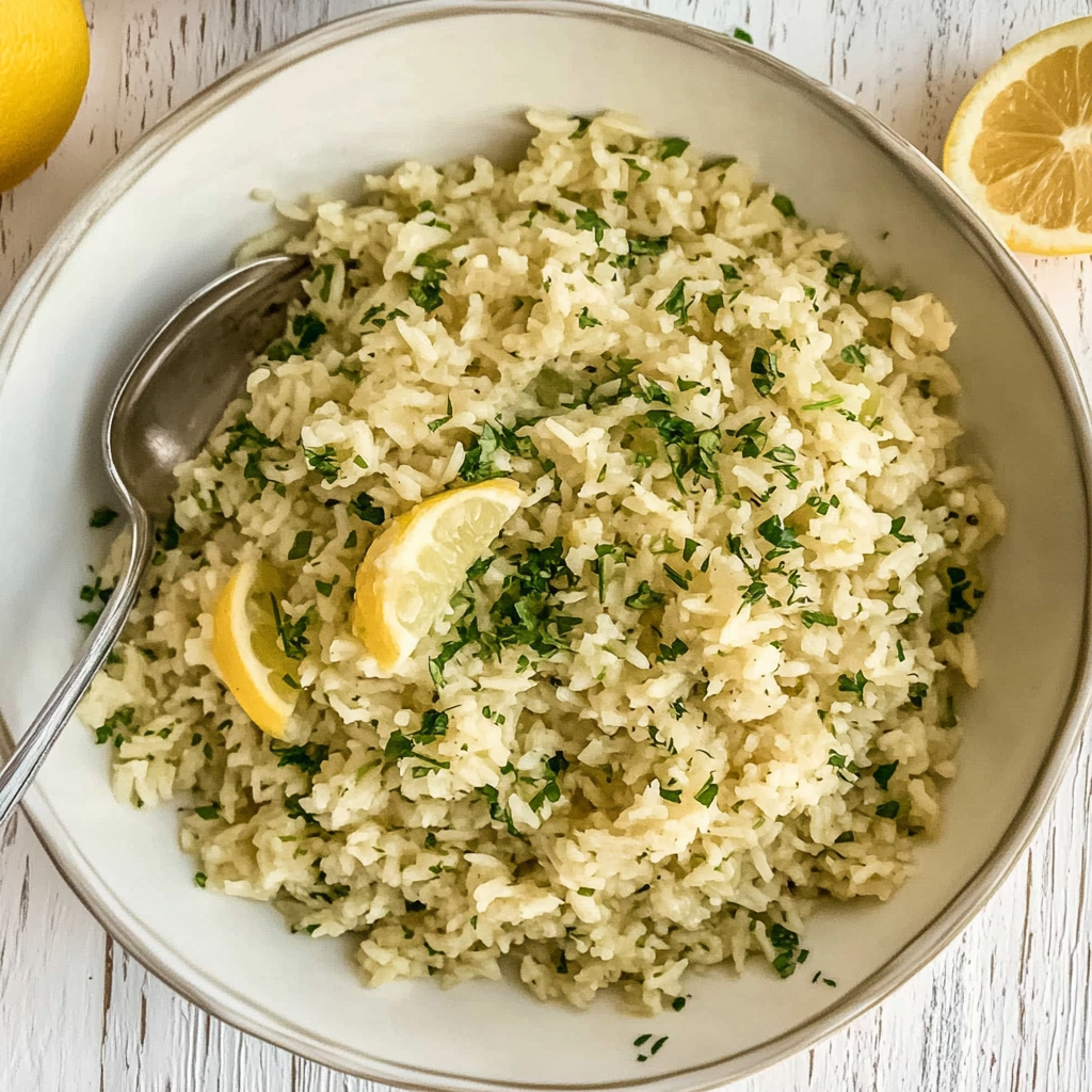 Recipe preparation for Greek Rice