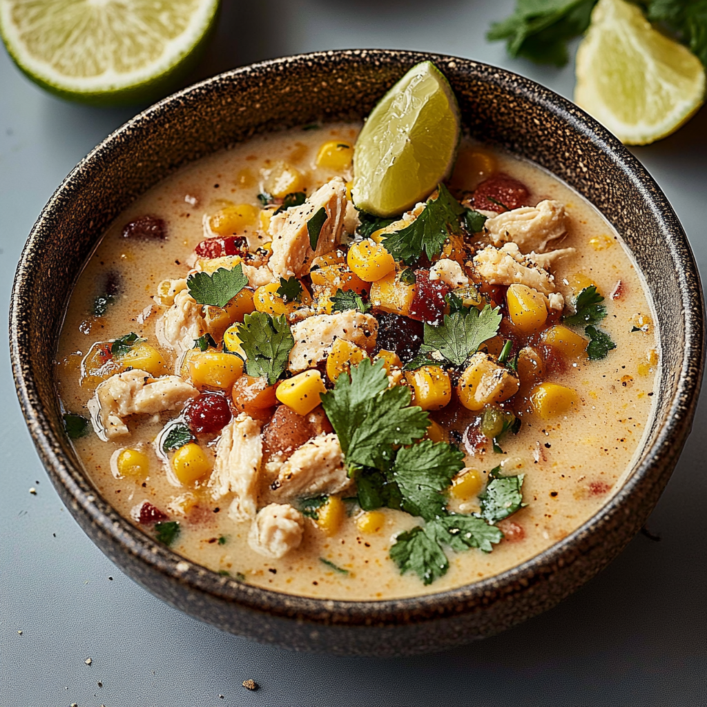Recipe preparation for Mexican Street Corn Chili