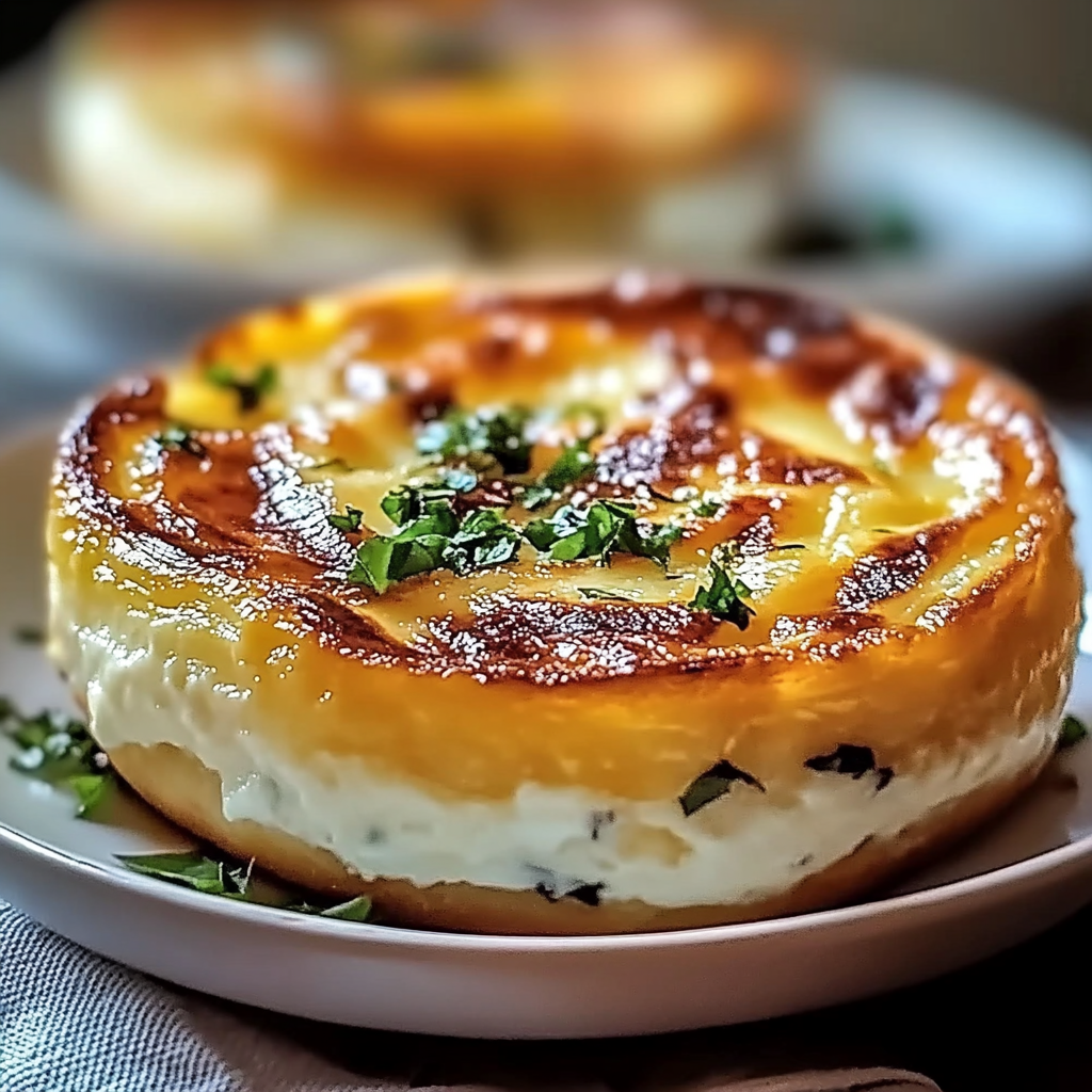 Recipe preparation for Baked Cottage Cheese Eggs