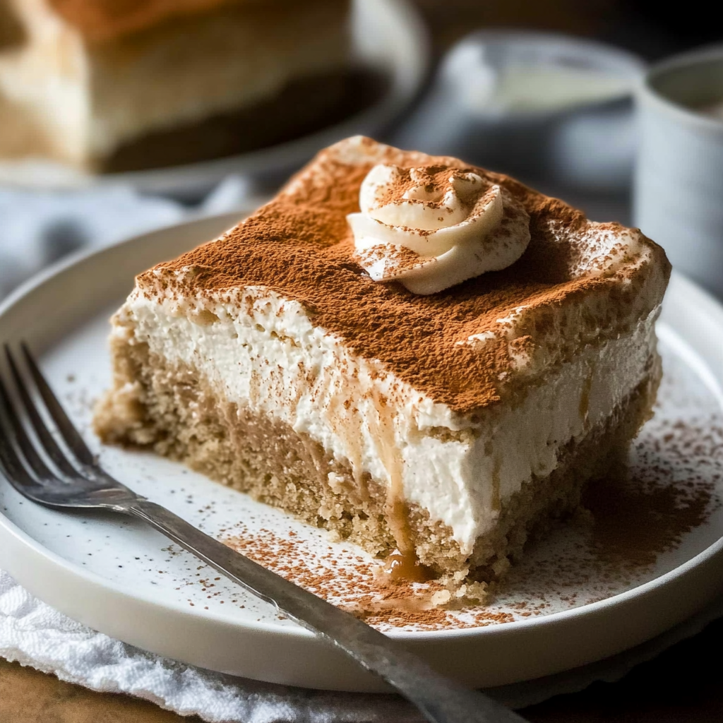 Recipe preparation for Apple Tres Leches Cake
