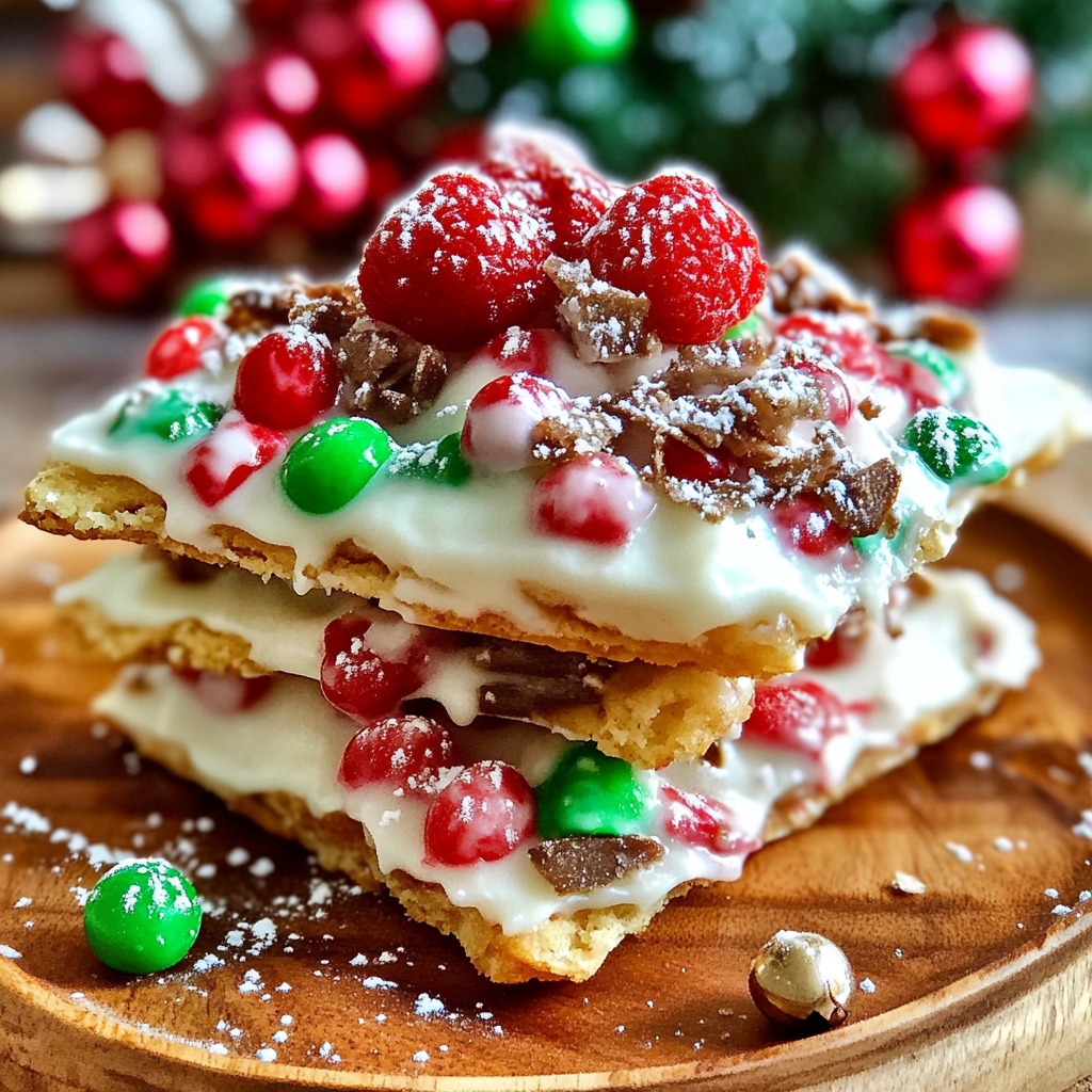 Recipe preparation for EASY CHRISTMAS CRACK