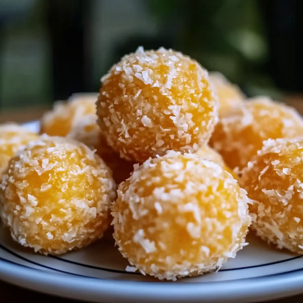 Recipe preparation for Pineapple Balls