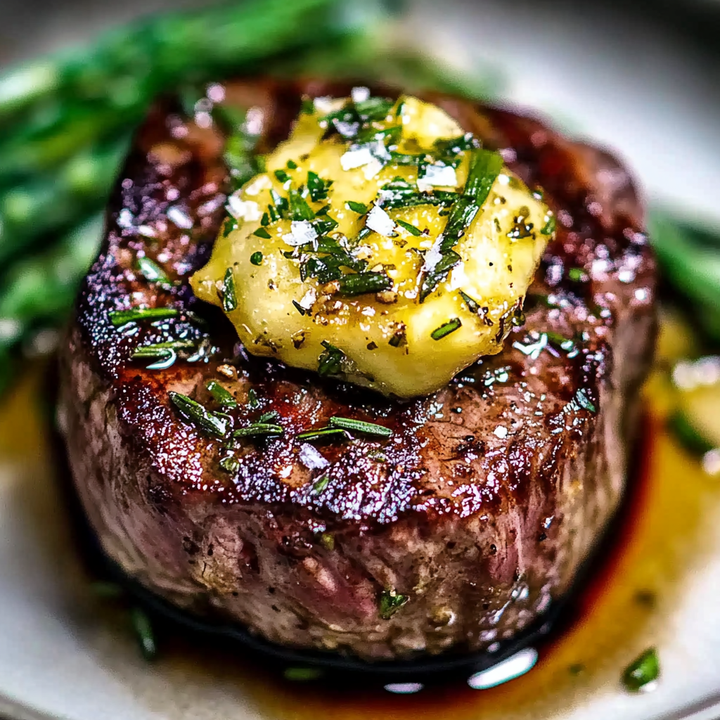 Recipe preparation for Air Fryer Filet Mignon Recipe