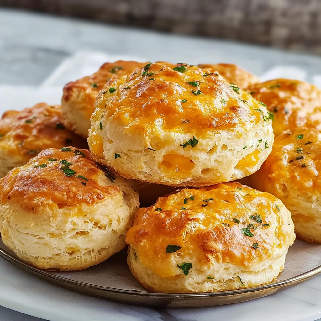 Recipe preparation for Red Lobster Cheddar Bay Biscuits