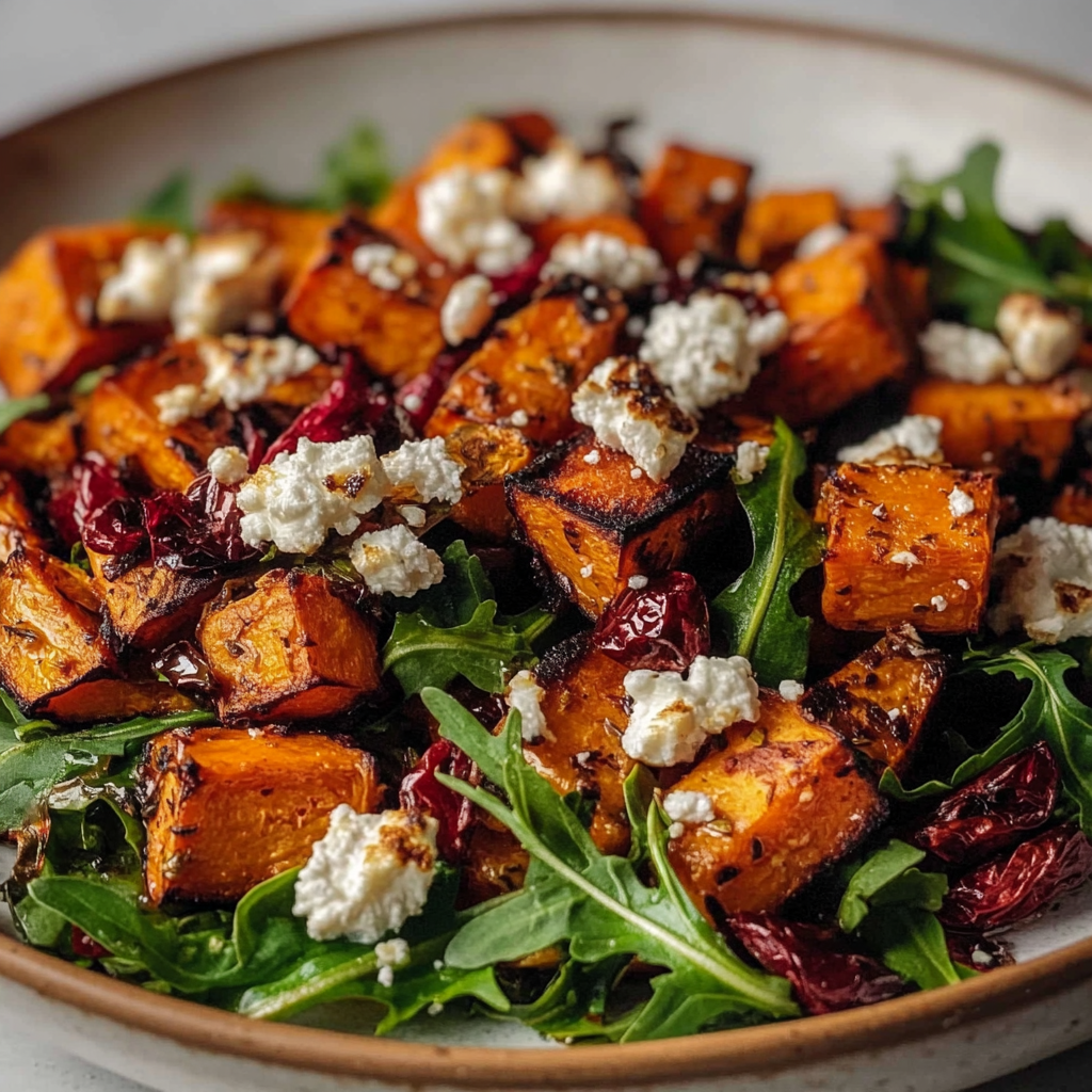 Recipe preparation for Roast Sweet Potato Goat Cheese