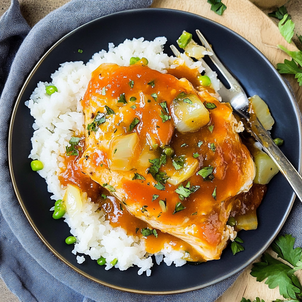 Recipe preparation for Caribbean Poached Fish