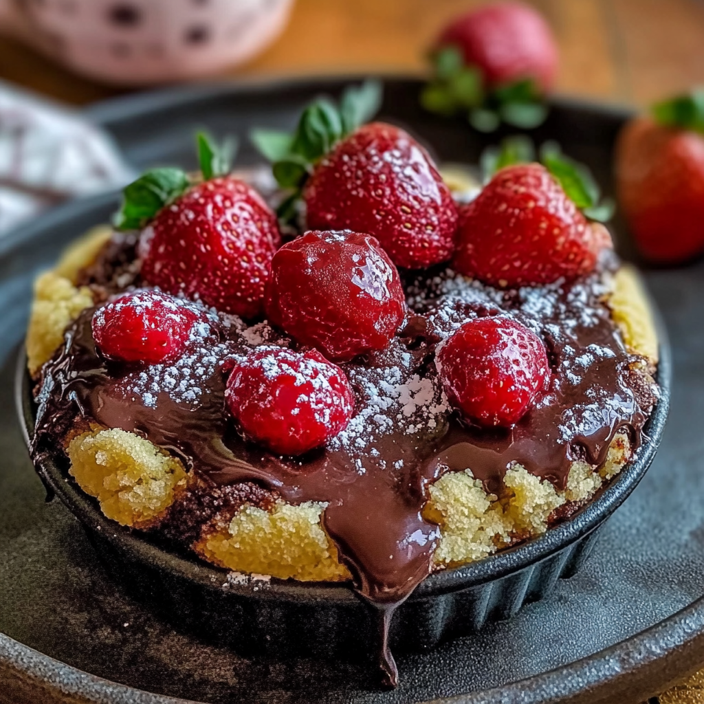 Recipe preparation for Chocolate-Dipped Strawberry Cookie Dough