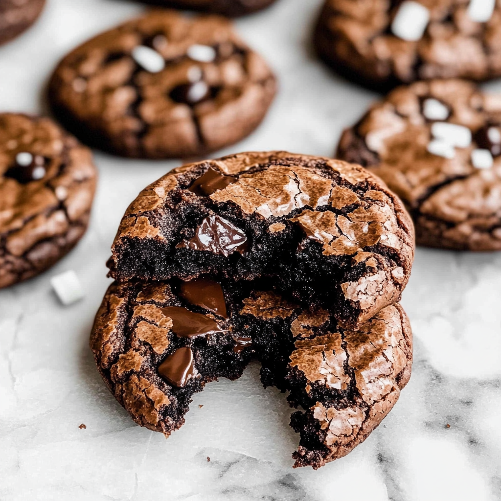 Recipe preparation for fudgy chewy brookies