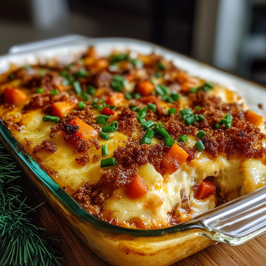 Recipe preparation for Amish Winter Bliss Casserole