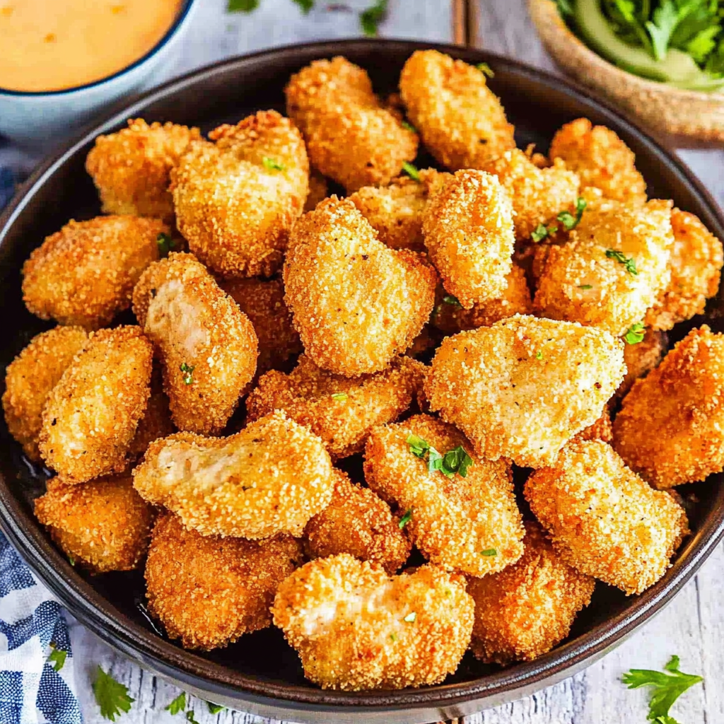 Recipe preparation for air fryer chicken nuggets
