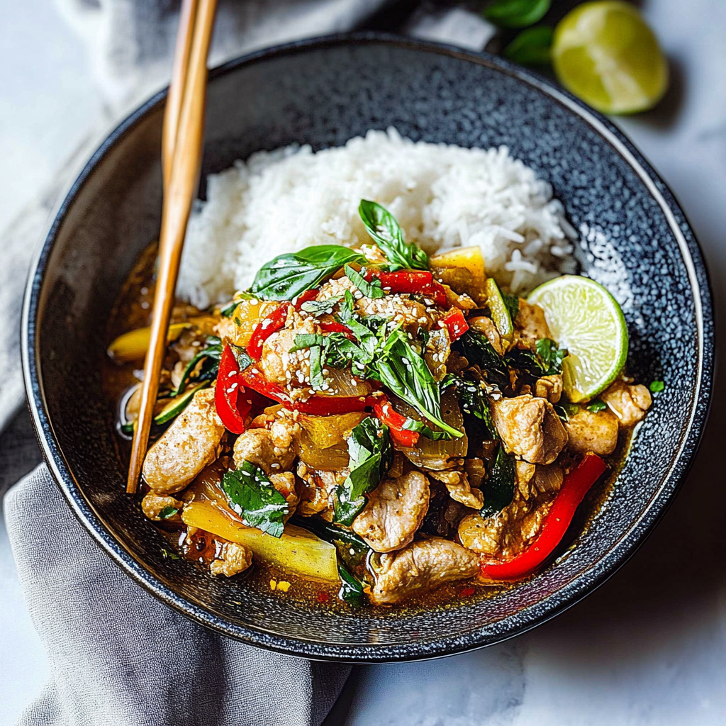Recipe preparation for Lemongrass Chicken Stir fry
