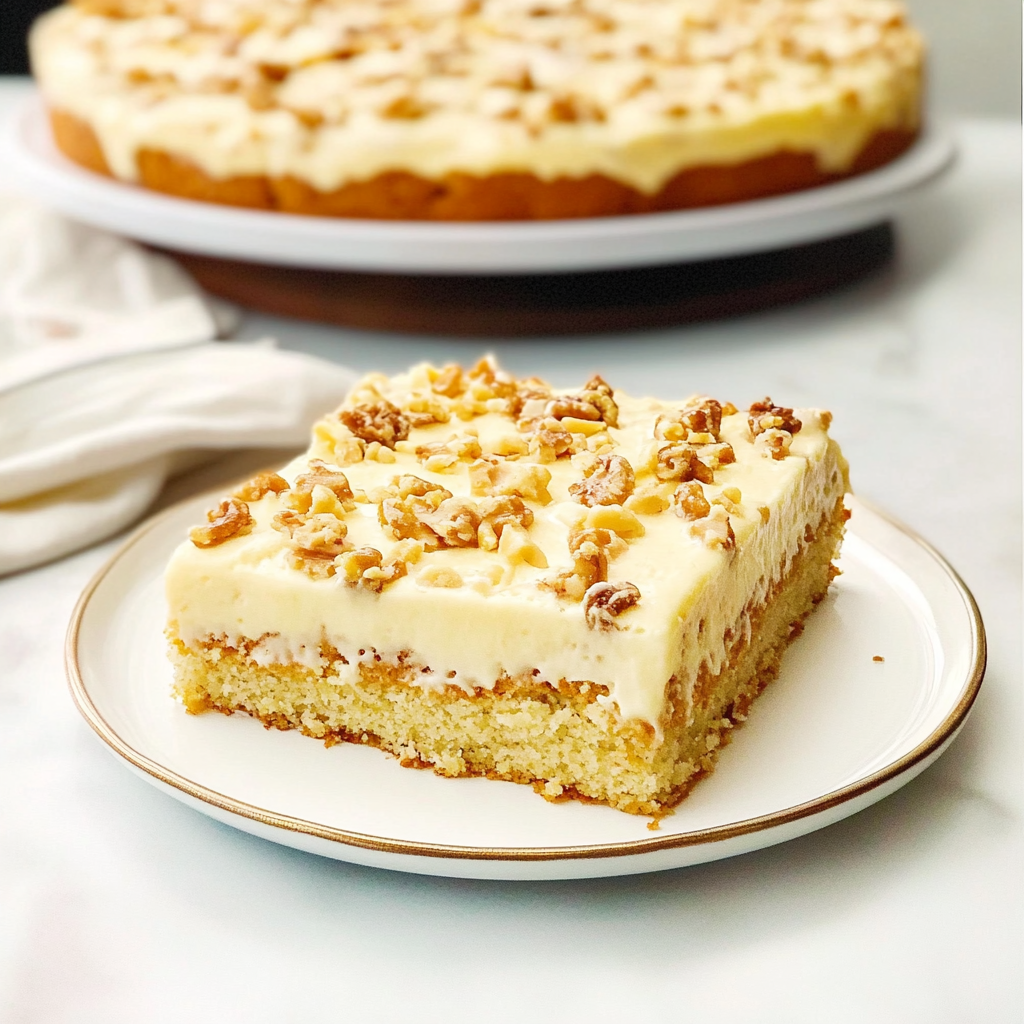 Recipe preparation for white texas sheet cake
