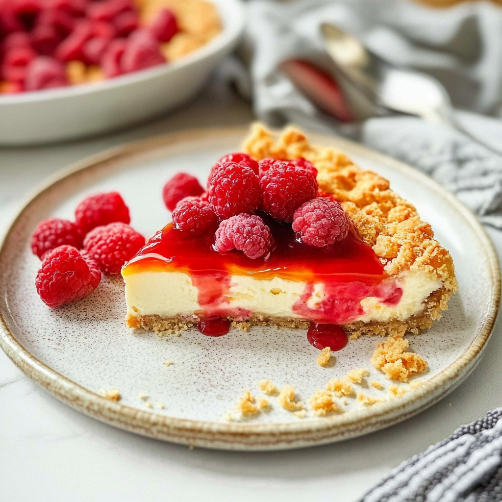 Recipe preparation for cheesecake baked yogurt