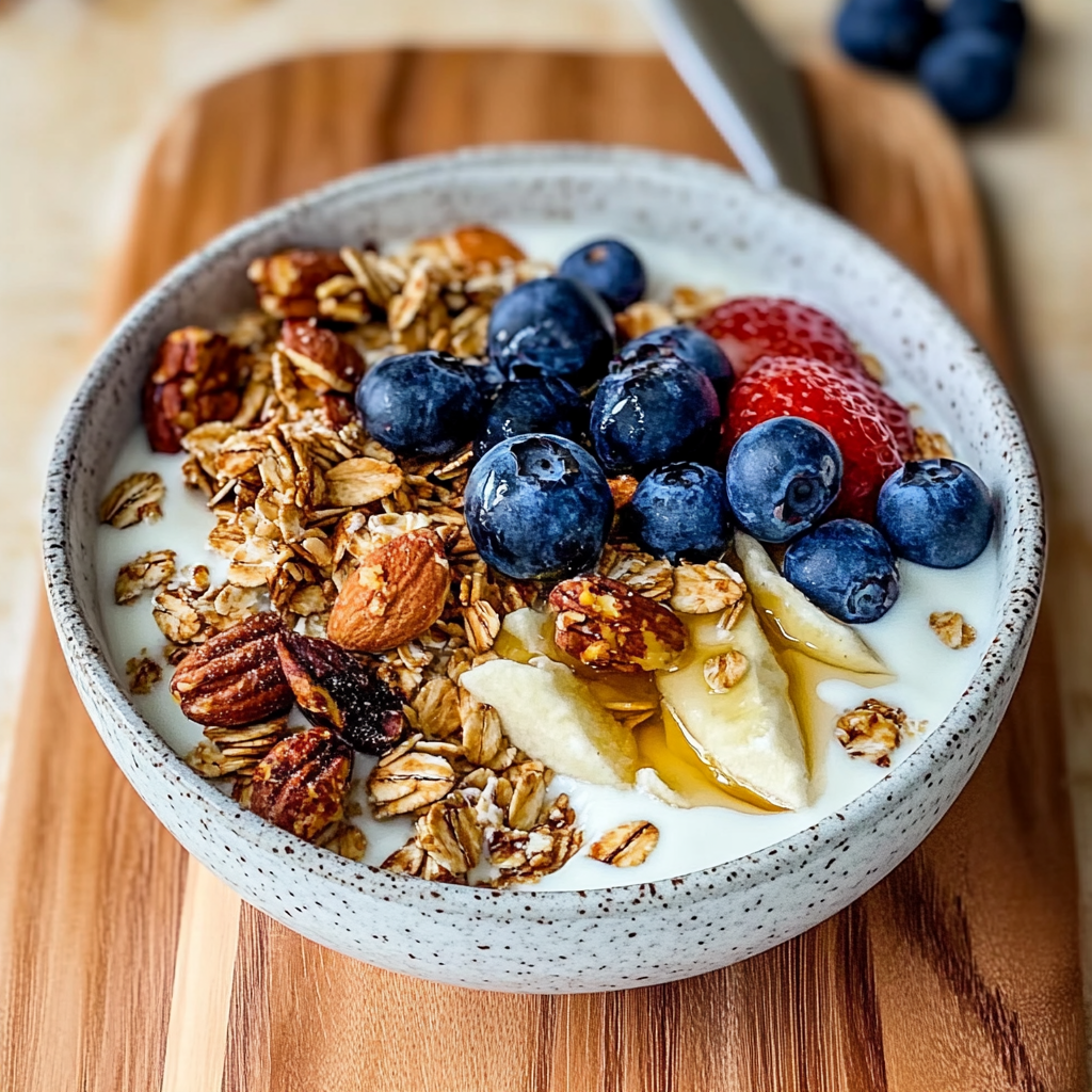 Recipe preparation for toasted homemade granola