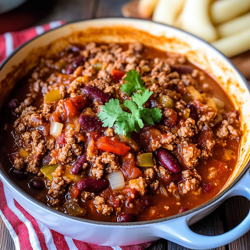 Recipe preparation for guinness chili