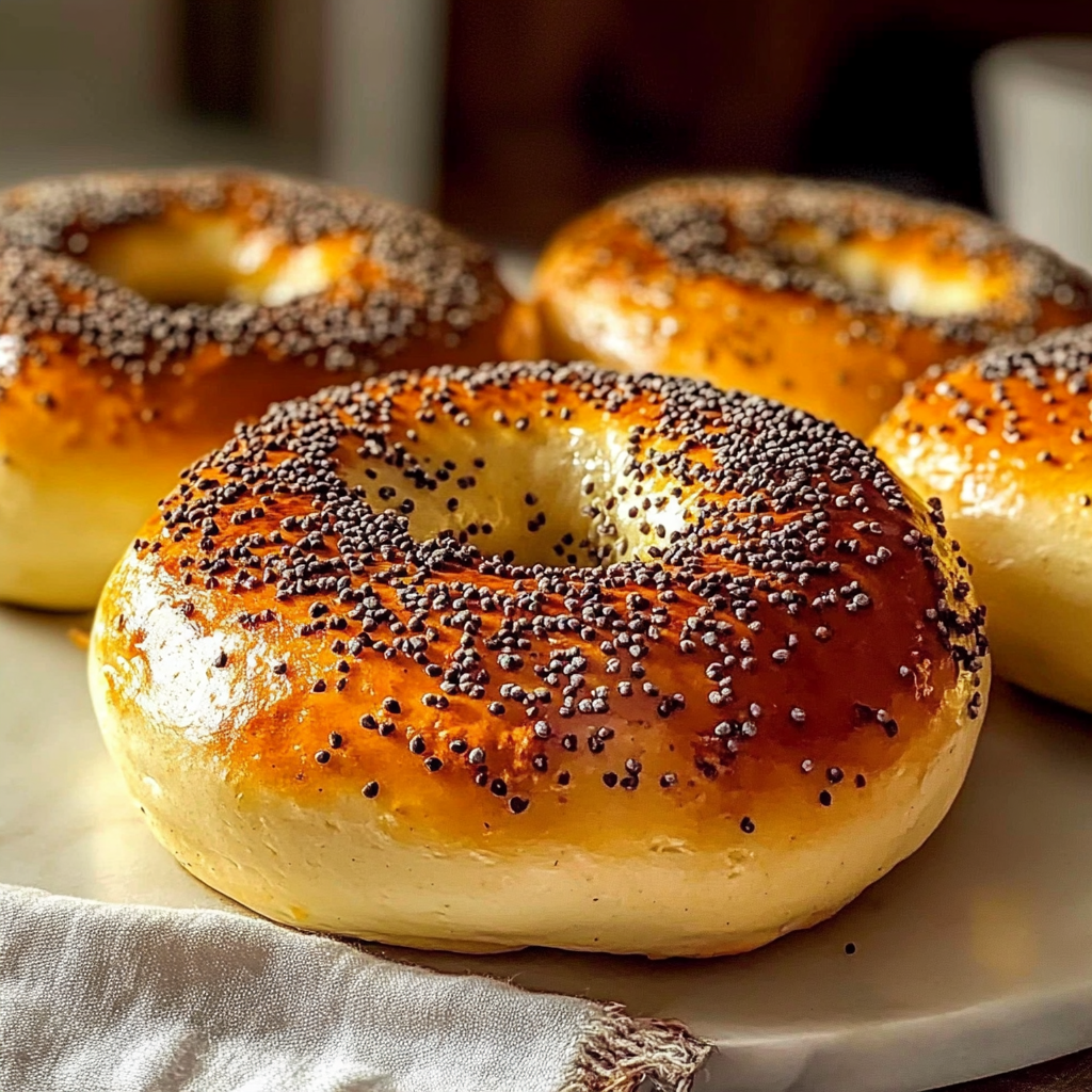 Recipe preparation for Cottage Cheese Bagels Bake