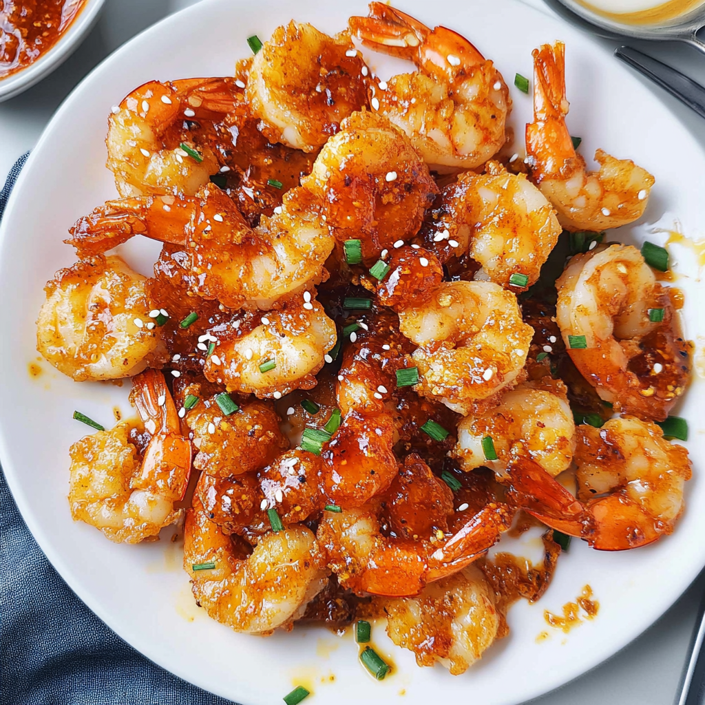 Recipe preparation for Sweet and Spicy Gochujang Shrimp