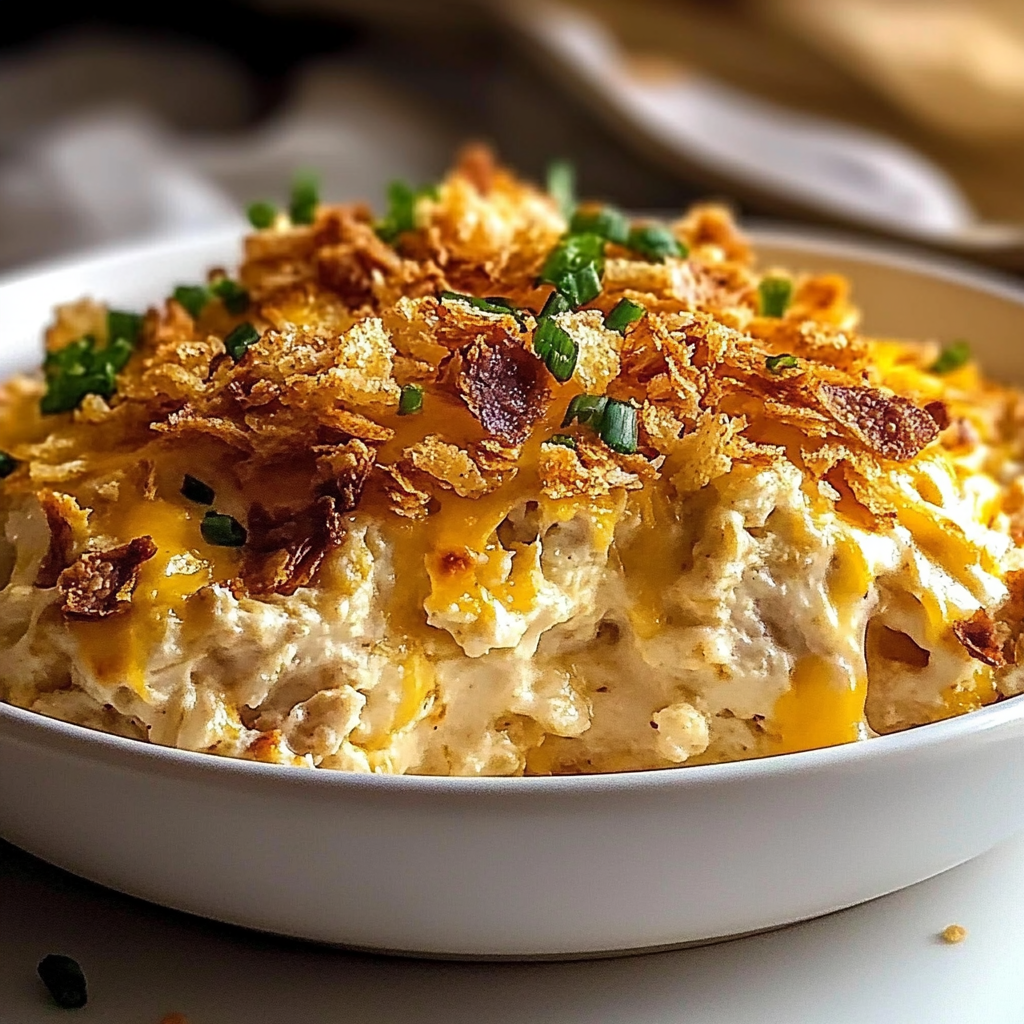 Recipe preparation for Crack Chicken Casserole
