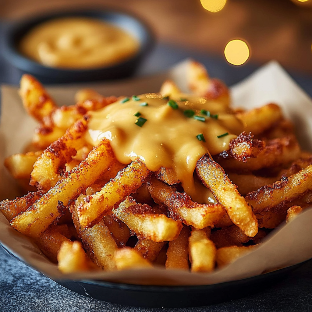 Recipe preparation for Taco Bell Nacho Fries