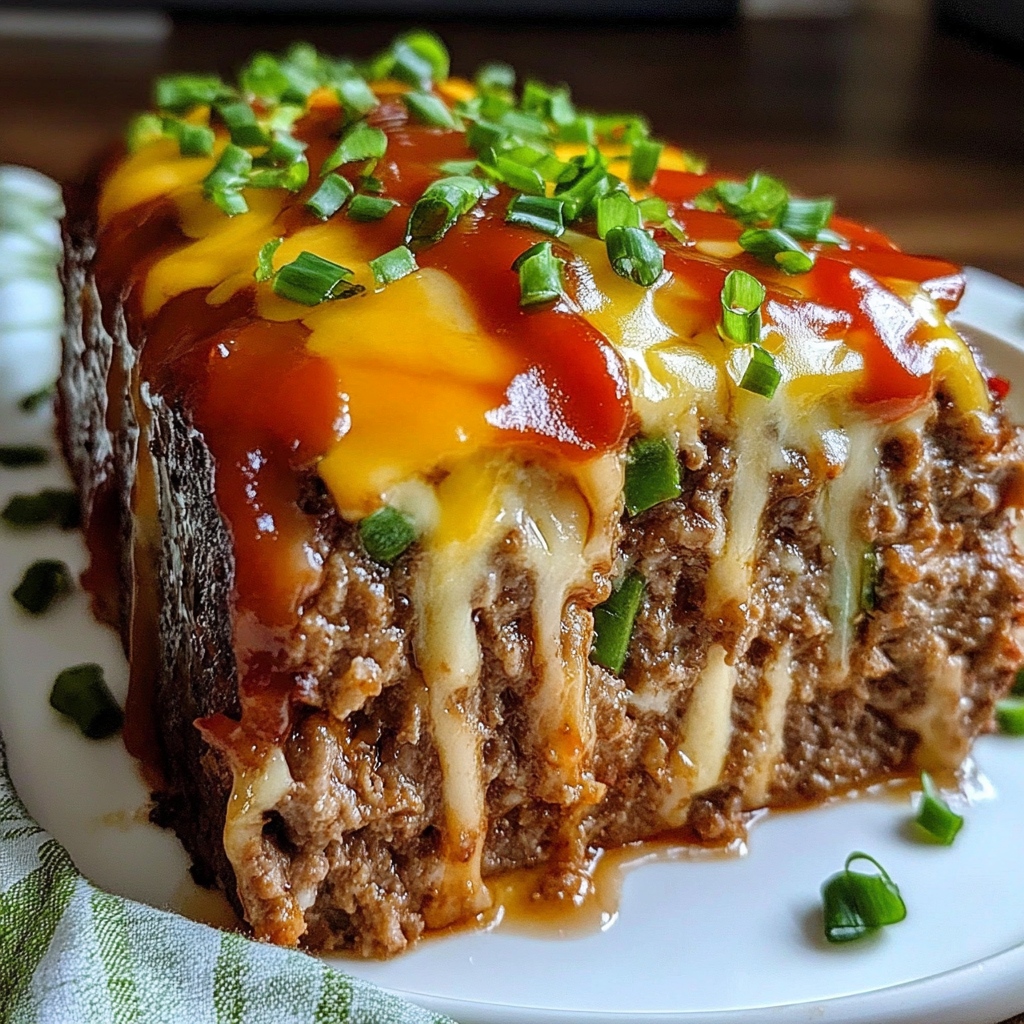 Recipe preparation for Philly Cheesesteak Meatloaf