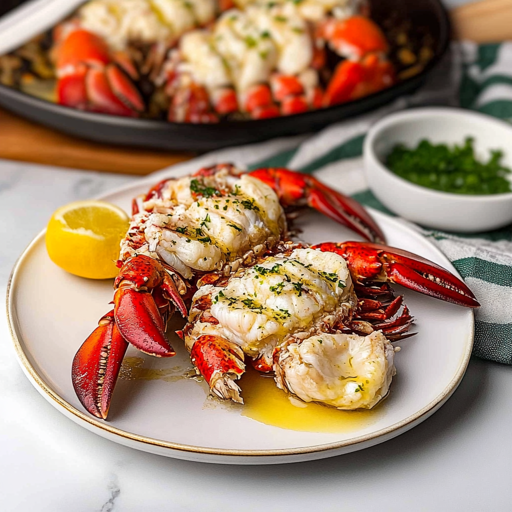 Recipe preparation for lobster tails