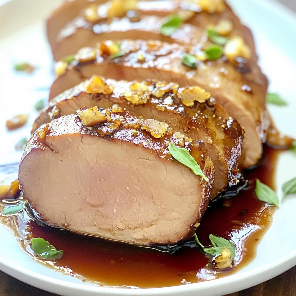 Recipe preparation for island pork tenderloin
