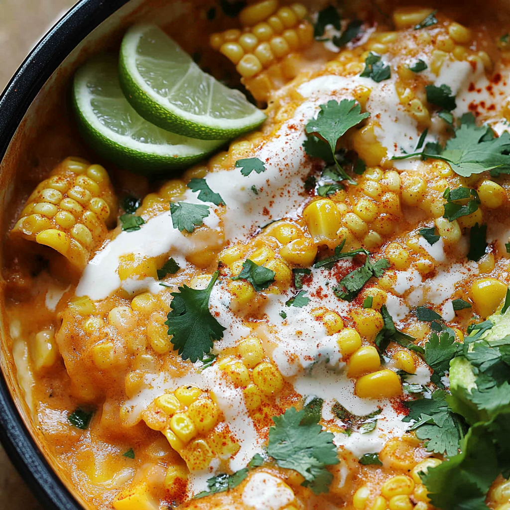 Recipe preparation for mexican corn dip