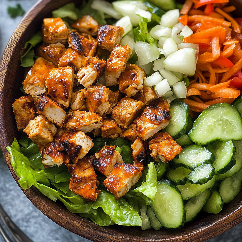 Recipe preparation for buffalo chicken salad