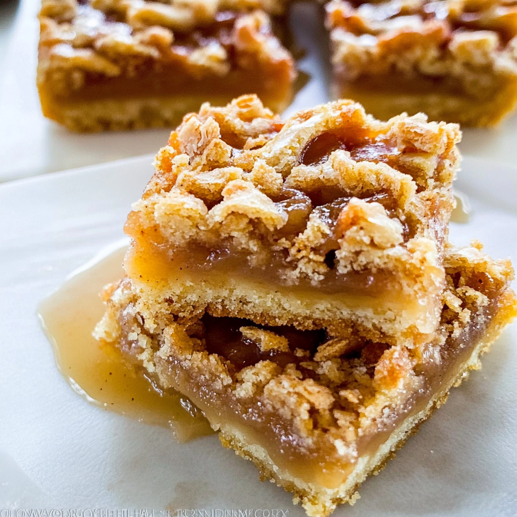 Recipe preparation for Apple Pie Bars