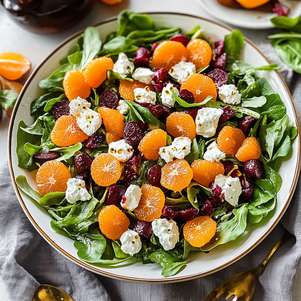 Recipe preparation for Mandarin Orange Salad