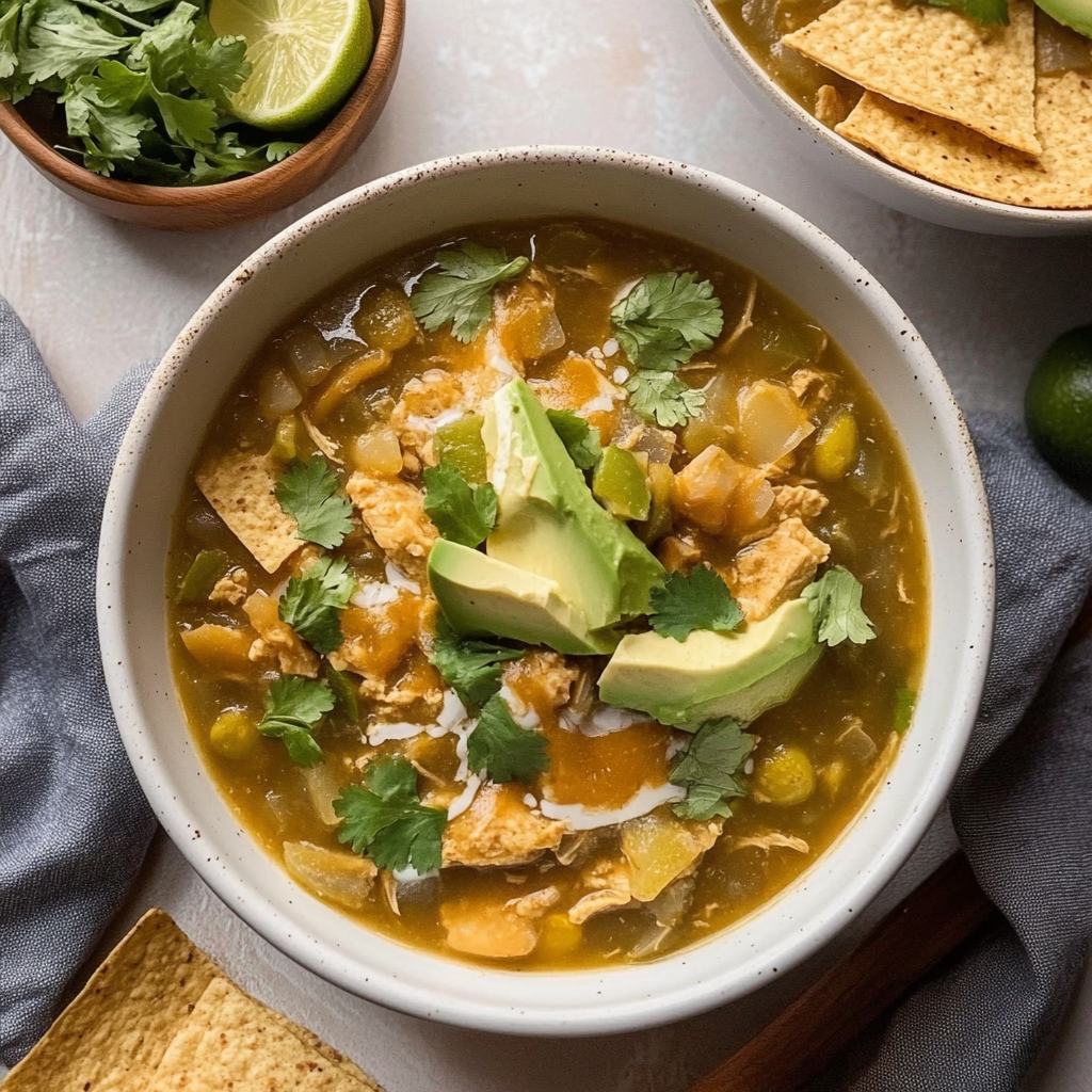 Recipe preparation for white bean chicken chili