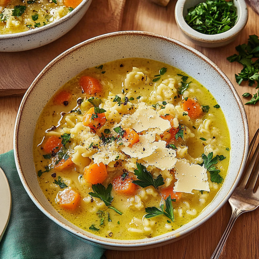 Recipe preparation for immunity pastina