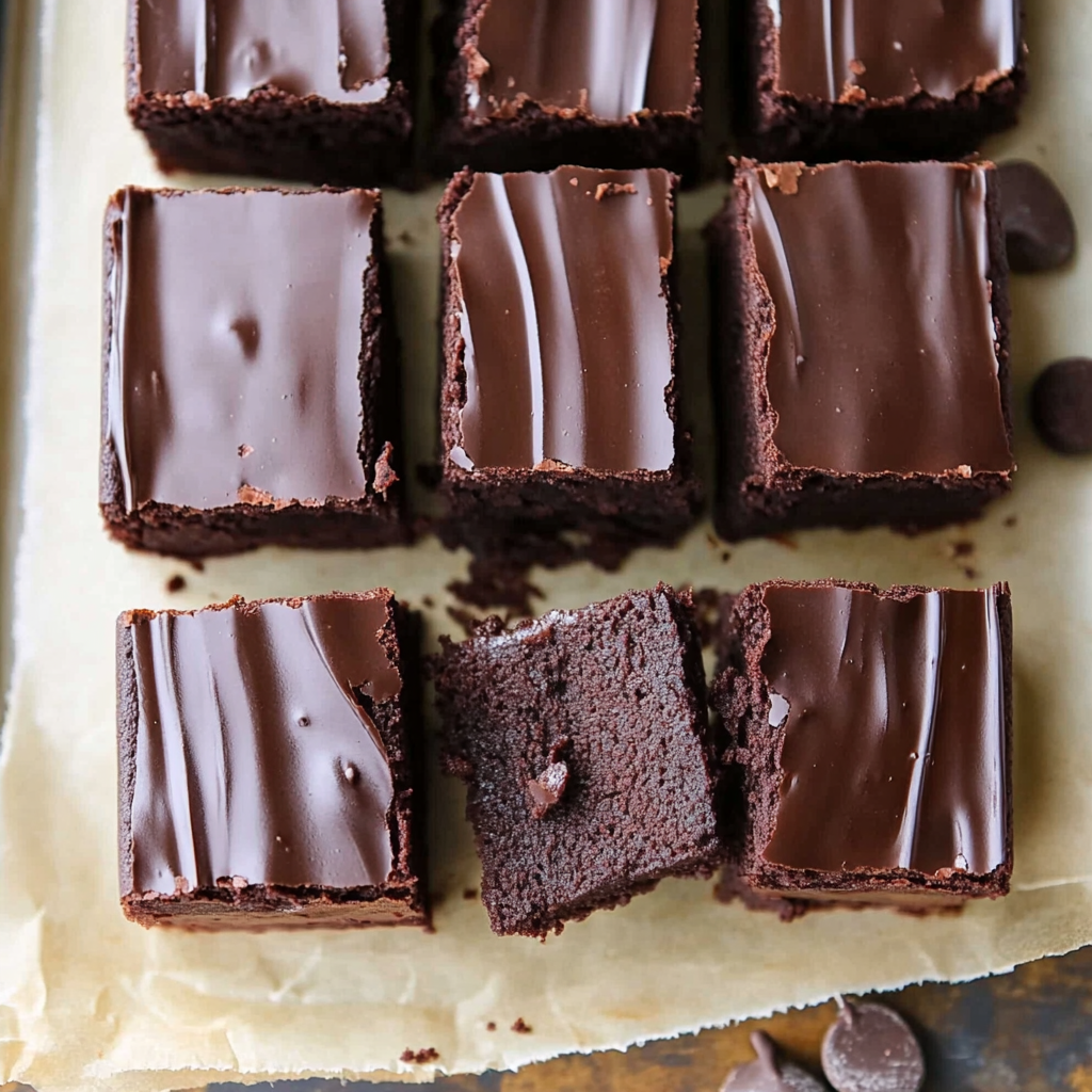 Recipe preparation for triple fudge brownies