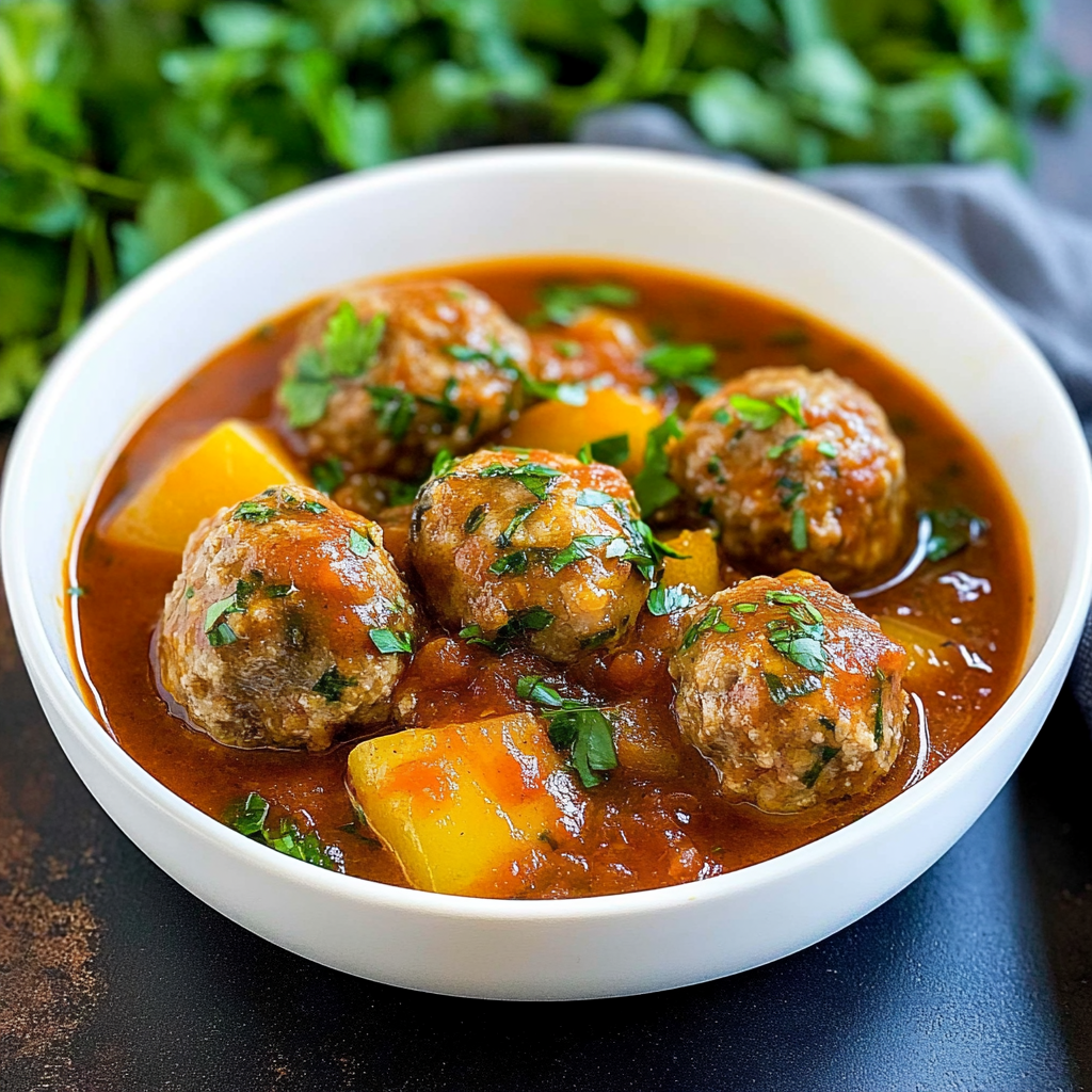 Recipe preparation for albondigas soup recipe